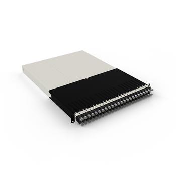 PATCHBOX.ONE Sestava Cat.6a STP, vč. 24 kazet s kabely 1.8m, černá, 30RU