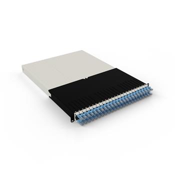 PATCHBOX.ONE Sestava Cat.6a UTP, vč. 24 kazet s kabely 1.8m, modrá, 30RU