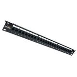Patchpanel 19", CAT5e, STP, 24x RJ45, 1U