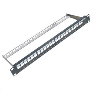 Patchpanel 19", CAT5e, UTP, 24x RJ45, 1U