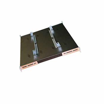 Police Triton s perforací 19", 1U, 550mm