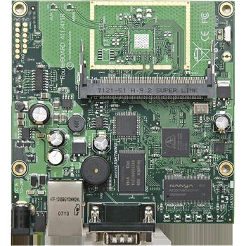 Použité: Mikrotik RouterBoard RB411, 32MB RAM, 1xLAN, 1xMiniPCI