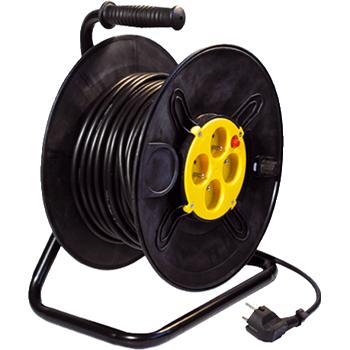 Prodlužovací buben KF-FBG-23A 3G1.5mm-50mt 4 zásuvky