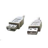 Propojovací Kabel C-TECH USB A-A 2.0, pozlacené konektory, 3m