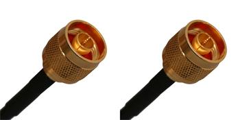 Propojovací kabel N male - N male, 50 cm