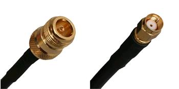 Propojovací kabel RSMA male - N female, 1 m