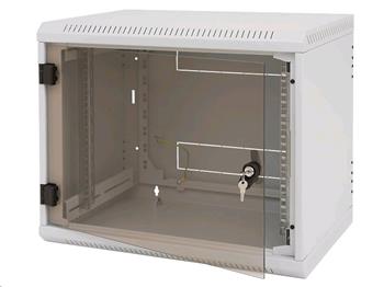 RACK , 19", 9U, 600x500mm, nástenný