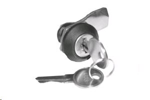 RACK Zámek cylindrický jednobodový pro racky IRIS-ALT-19