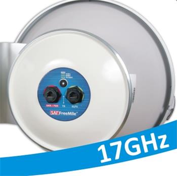 Repasovaný spoj: SAF FreeMile 17 GHz 100 Mb/s vč. antén