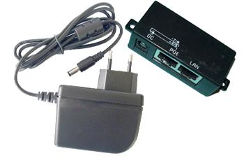 Sada 12 V 1,5 A zdroje a Poe injektoru