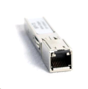 SFP transceiver 1,25Gbps, 1000BASE-T, UTP Cat5, 100m, RJ-45