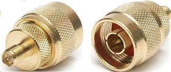 Spojka konektorová N-male/ RSMA-female přímá