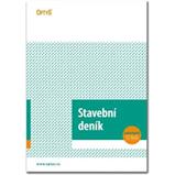 Stavební deník - A4, číslovaný, 53 listů