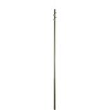 Stožár anténní 2 metry, 35/2mm (s maticemi), zinek Žár