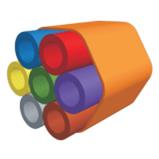 Svazek HDPE DuraMulti DB 7x14/10