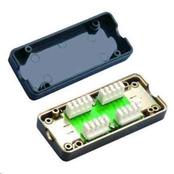 Zářezová spojka, UTP, CAT6 LSA - černá